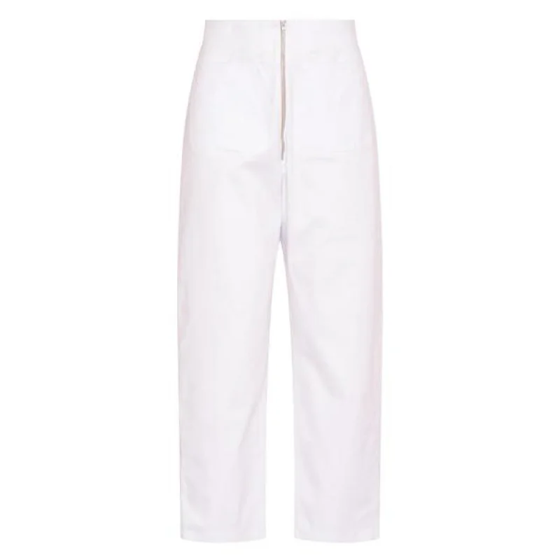 Patch Pocket Trouser White