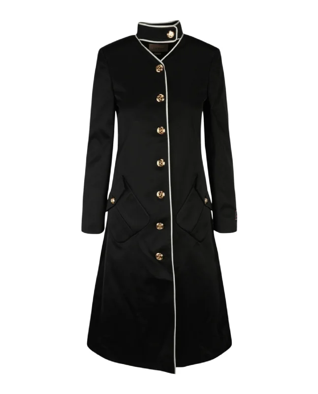 Silk Duschesse Coat