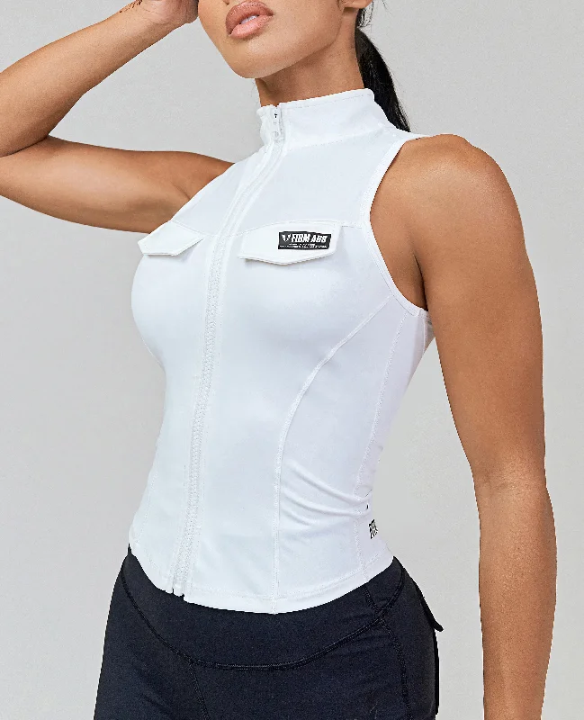 Army Abs Tank - White