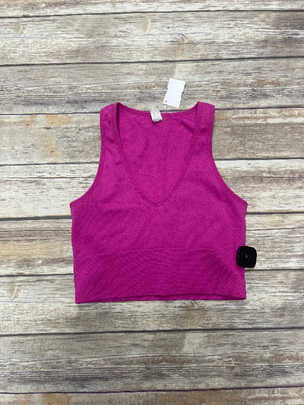 Athletic Tank Top By 90 Degrees By Reflex In Purple, Size: L