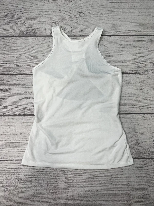 Athletic Tank Top By Athleta In White, Size: S