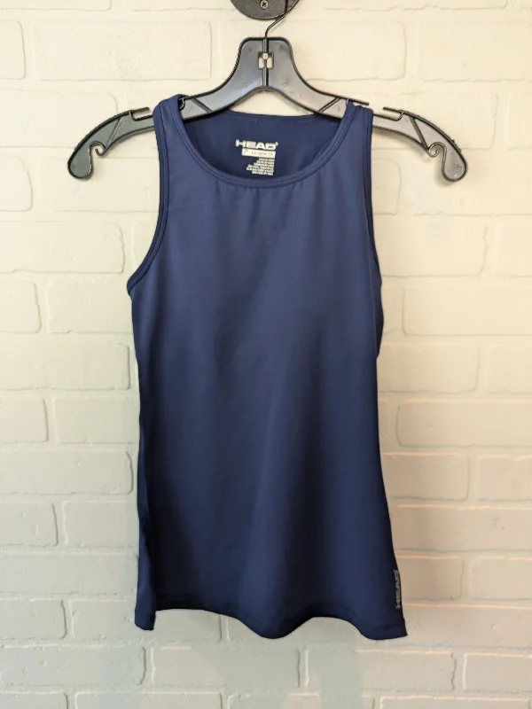 Athletic Tank Top By Head In Blue, Size: Xs