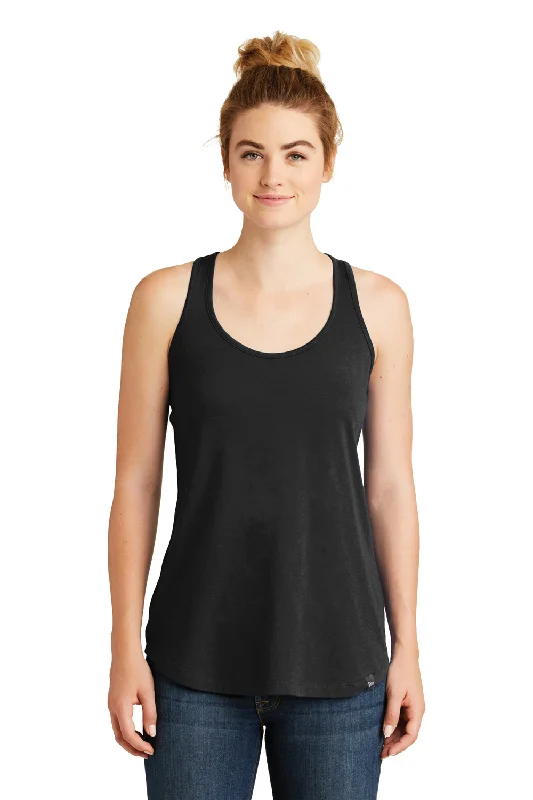 New Era Womens Heritage Tank Top - Black