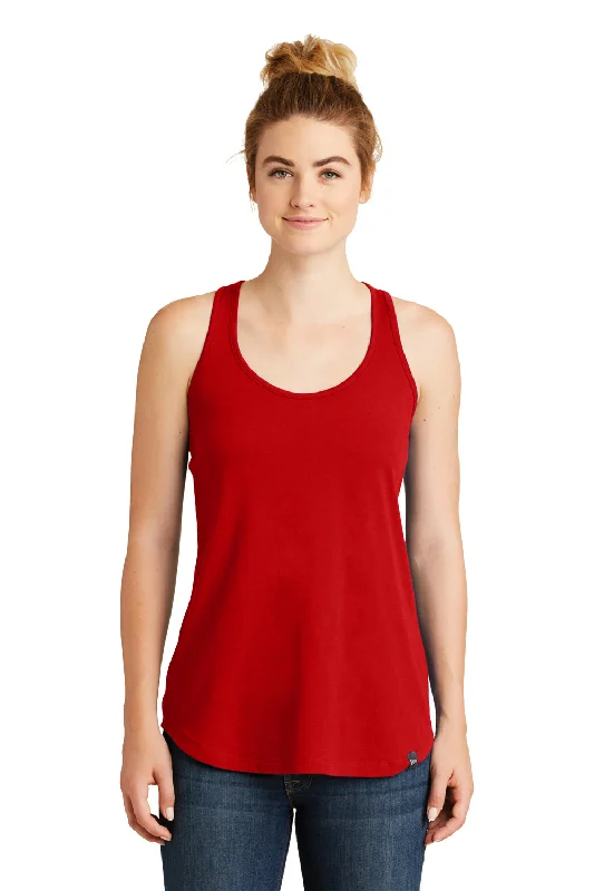 New Era Womens Heritage Tank Top - Scarlet Red