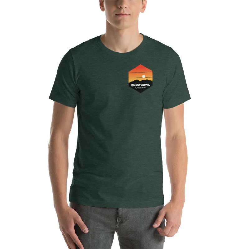 Sunset Pocket Logo Men's T-Shirt