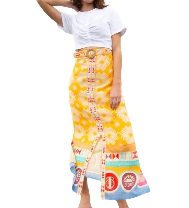 Portia Skirt In Sunny Side Up