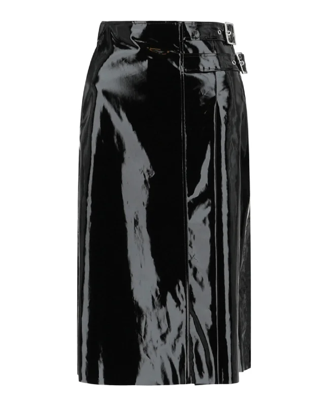 Vinyl Effect Skirt